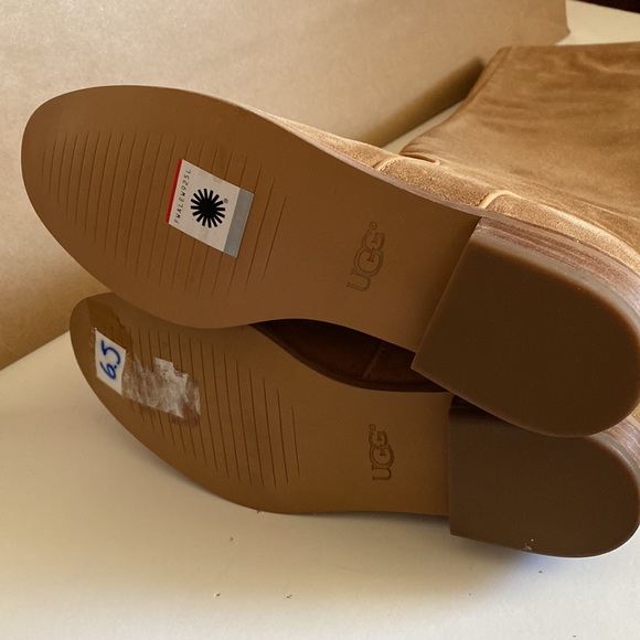 Women’s UGG DALEY TALL CHESTNUT UNLINED BOOTS #6.5 NO OFFERS - Picture 6 of 7